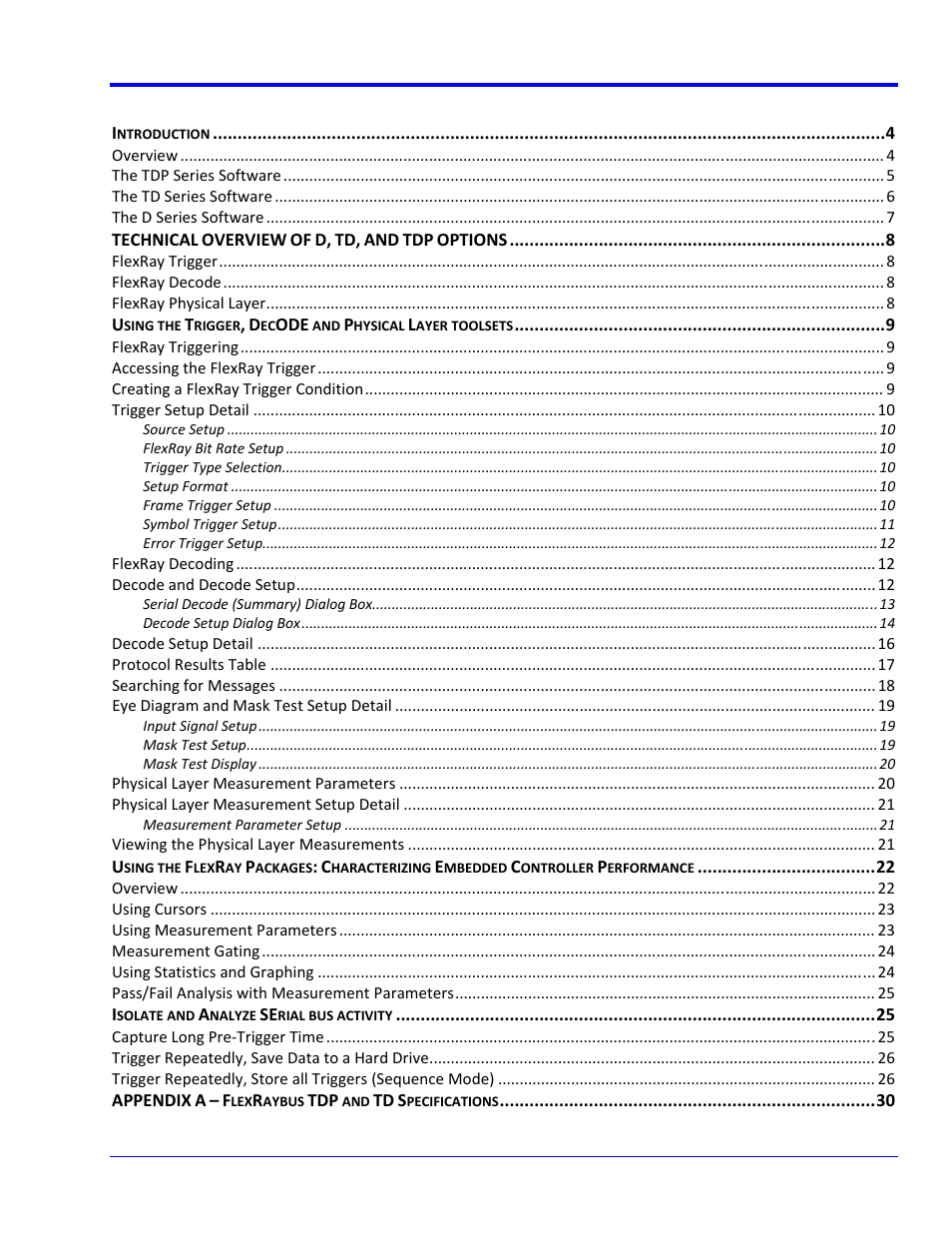 Teledyne LeCroy FlexRay Trigger, Decode and Physical Layer Test User Manual | Page 3 / 32