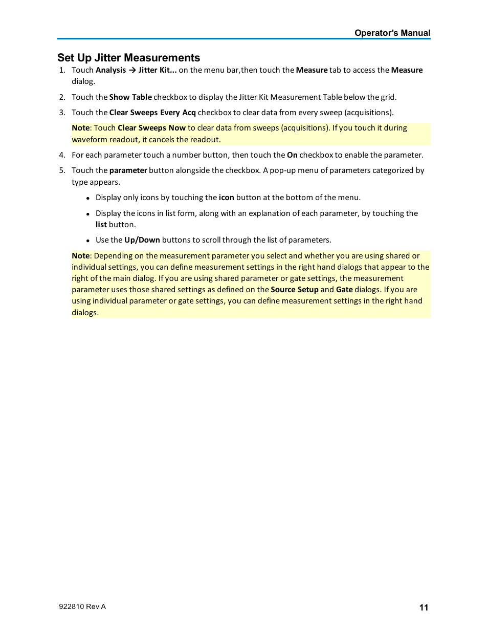 Set up jitter measurements | Teledyne LeCroy JitKit User Manual | Page 13 / 16