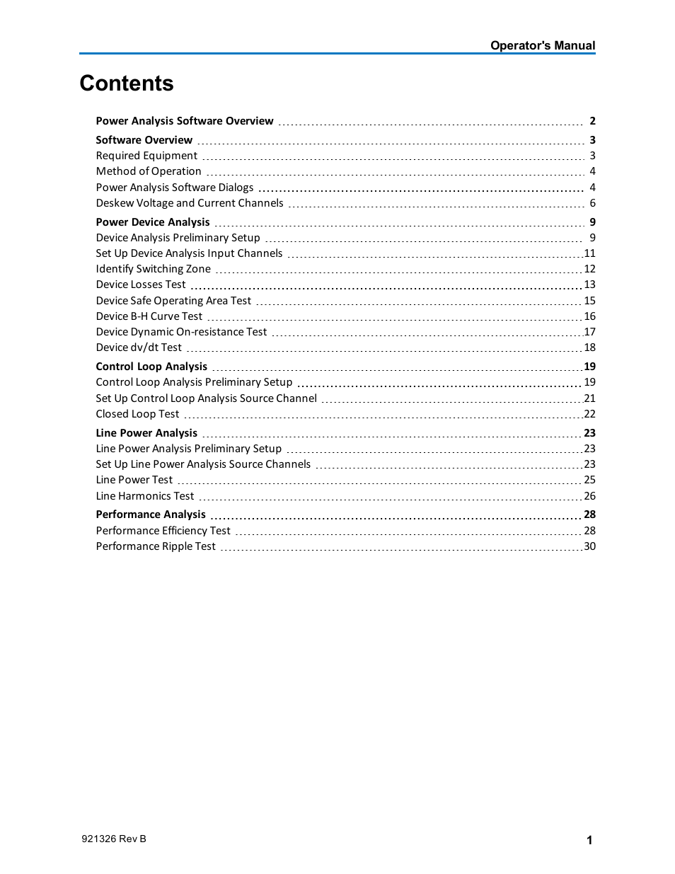 Teledyne LeCroy Power Analyzer Package User Manual | Page 3 / 34