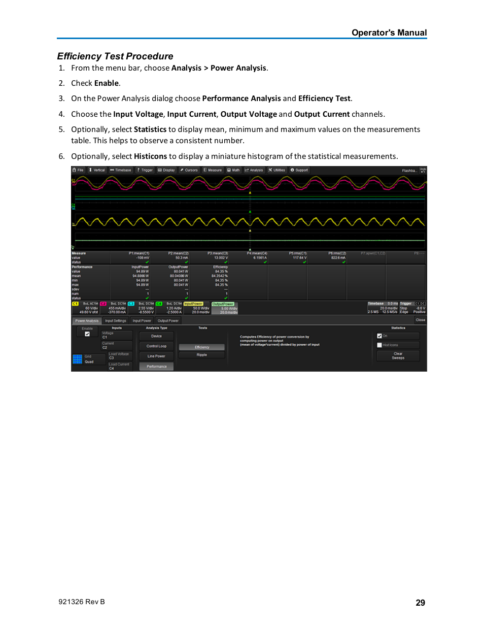 Teledyne LeCroy Power Analyzer Package User Manual | Page 31 / 34