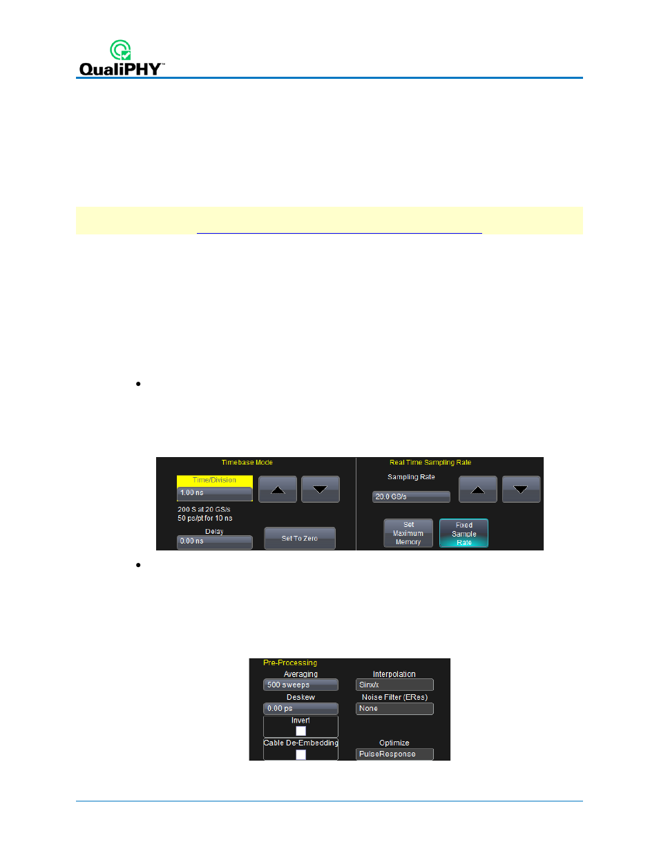 Manual deskewing procedures, Cable deskewing using the fast edge output | Teledyne LeCroy QPHY-10GBase-KR User Manual | Page 22 / 28