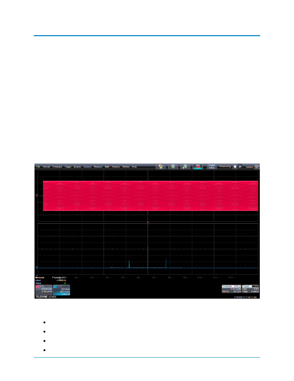 Test 3 - transmitter timing jitter (master), What is measured, Test methodology | Default pass condition | Teledyne LeCroy QPHY-10GBase-T User Manual | Page 21 / 36