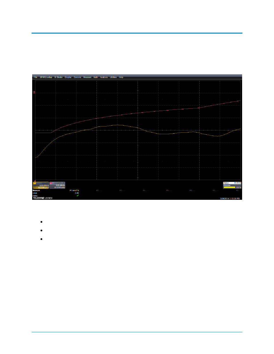 Default pass condition | Teledyne LeCroy QPHY-10GBase-T User Manual | Page 29 / 36