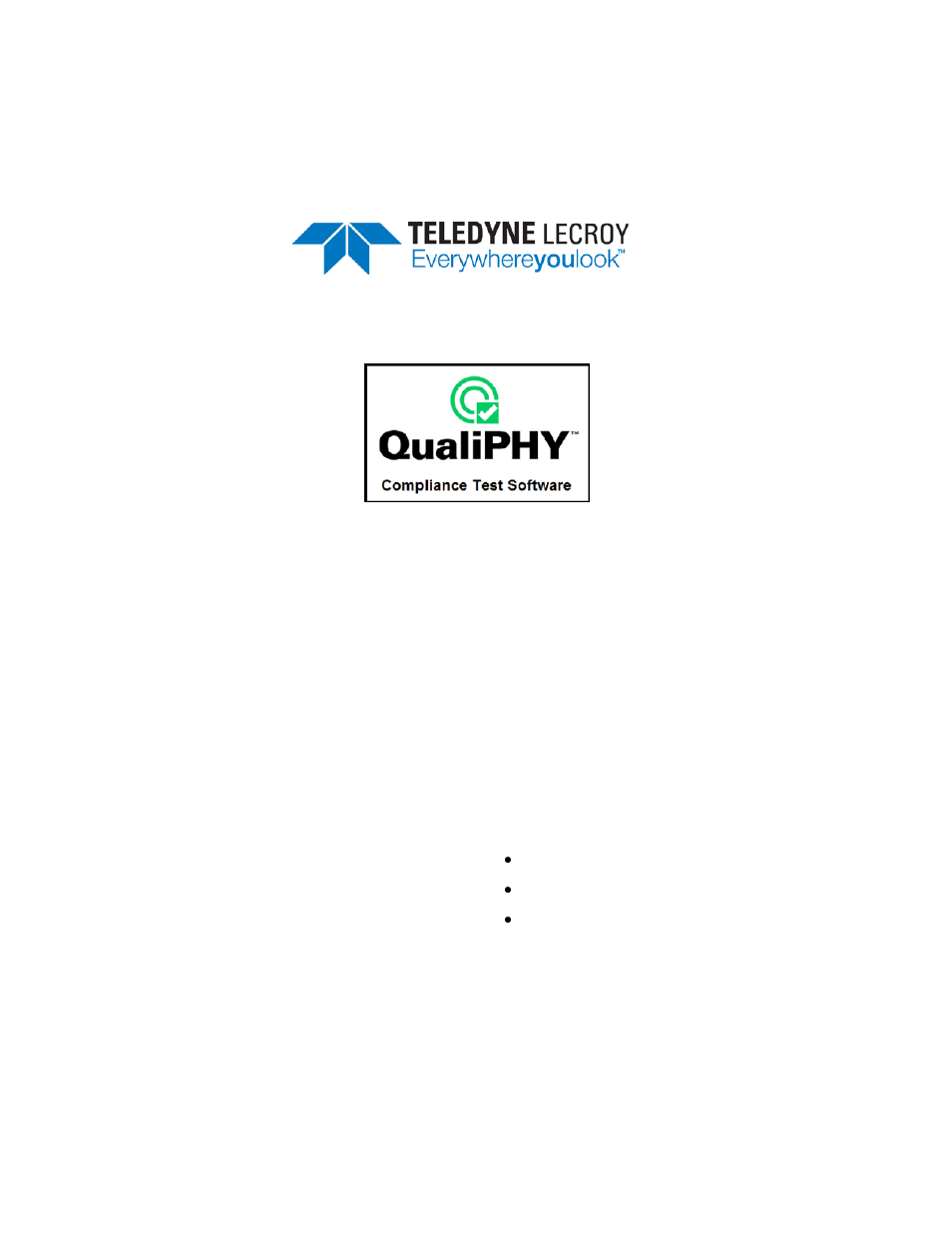 Teledyne LeCroy QPHY-BroadR-Reach User Manual | 33 pages