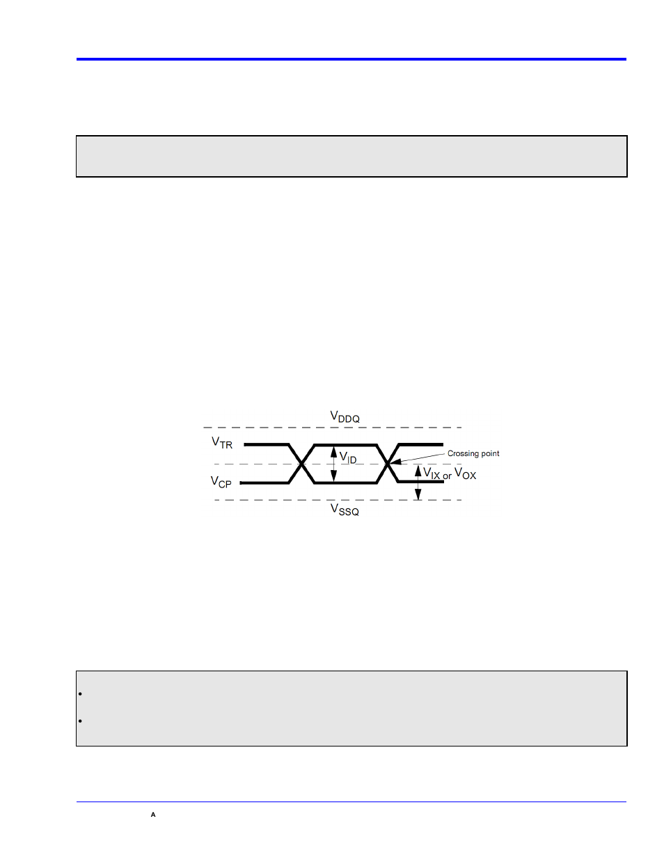 Ac undershoot, maximum overshoot area above vddq, Vid(ac), ac differential input voltage, Vix(ac), ac differential input cross point voltage | Read bursts (outputs), Sout (output slew rate), Soutr and soutf, Tslmr, Qphy-ddr2 software option | Teledyne LeCroy QPHY-DDR2 User Manual | Page 39 / 47