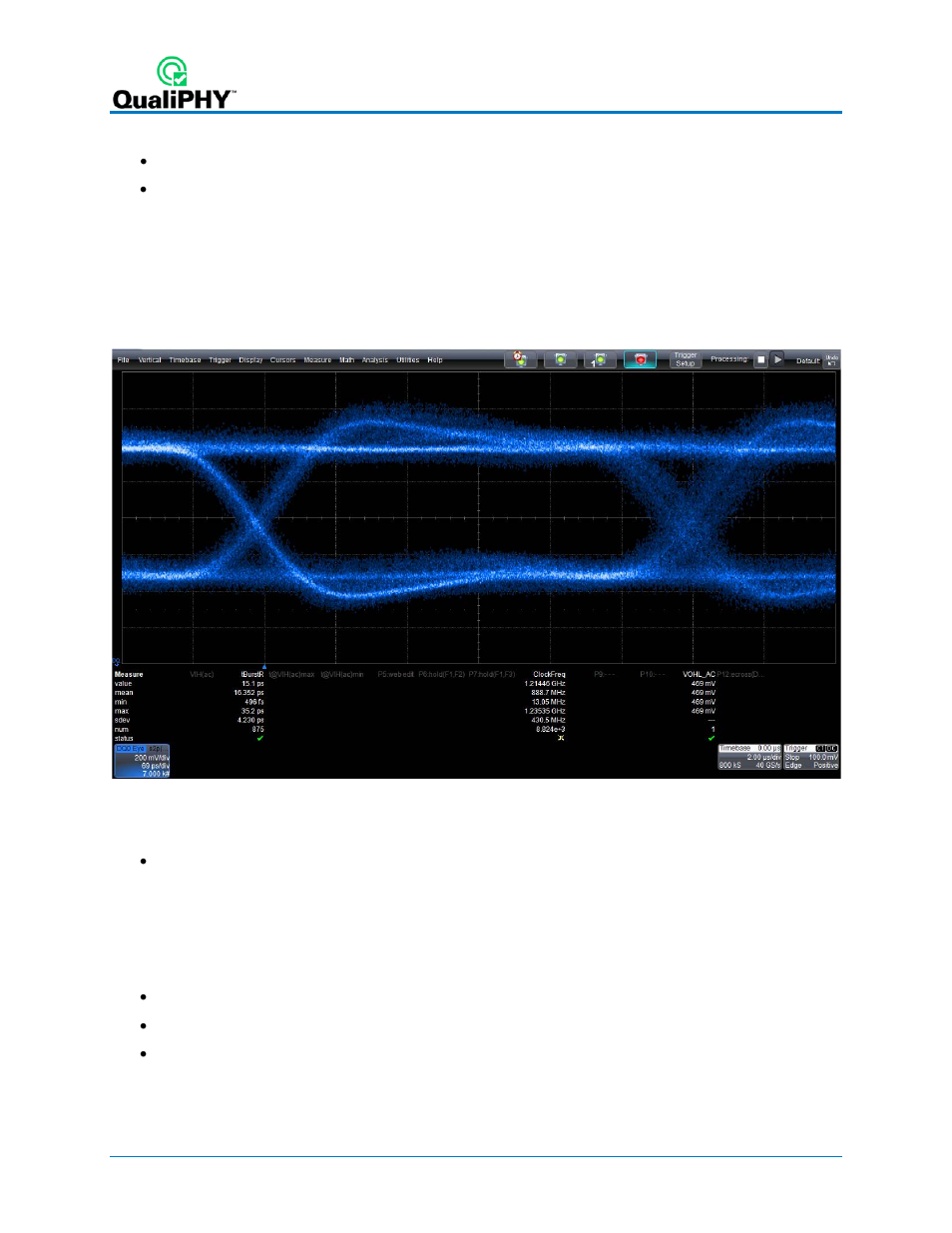Vohl_ac, dq ac output swing pk-pk | Teledyne LeCroy QPHY-DDR4 User Manual | Page 42 / 73