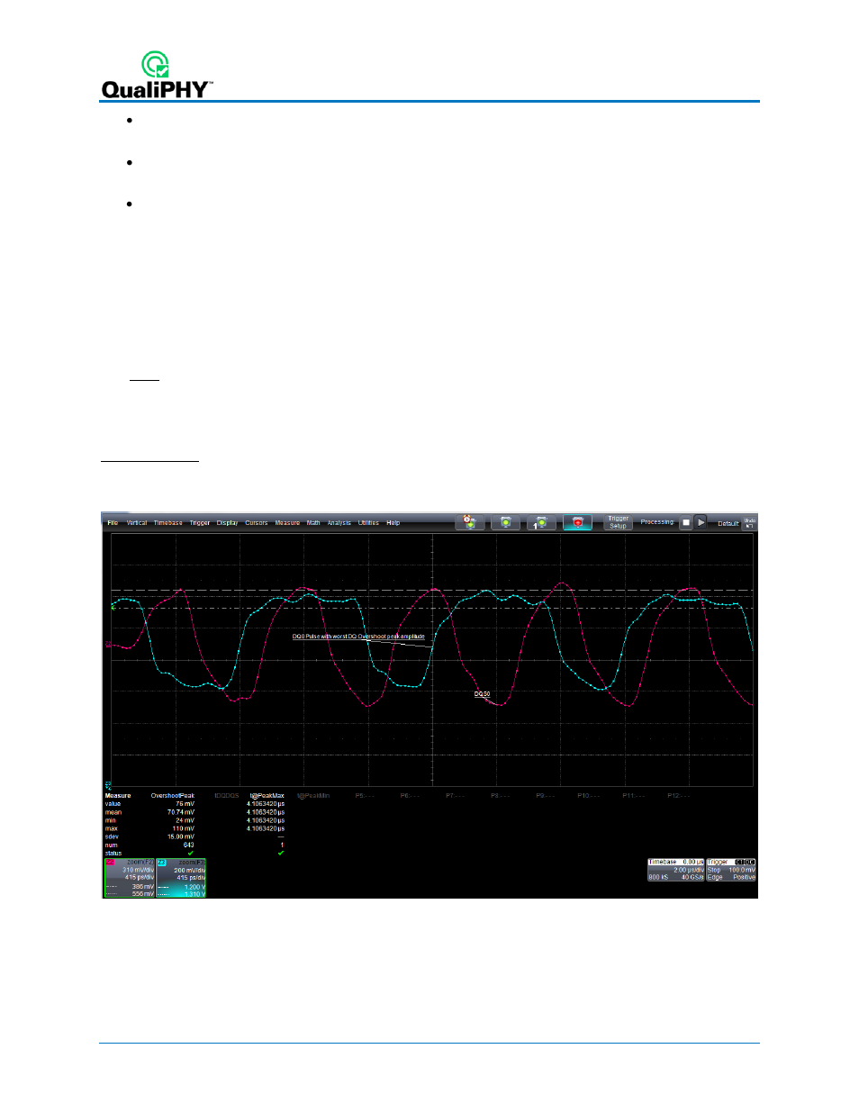 Ac overshoot/undershoot | Teledyne LeCroy QPHY-DDR4 User Manual | Page 48 / 73