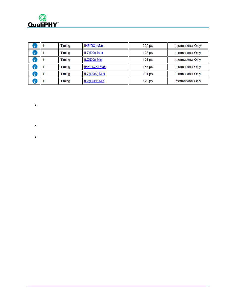 Figure 50 – thz/tlz results, Trpre/trpst, read pre/postamble time | Teledyne LeCroy QPHY-DDR4 User Manual | Page 60 / 73