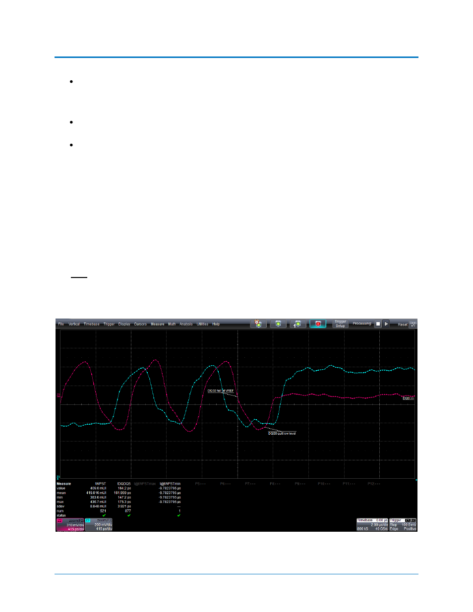 Twpre/twpst, write pre/postamble time | Teledyne LeCroy QPHY-DDR4 User Manual | Page 69 / 73