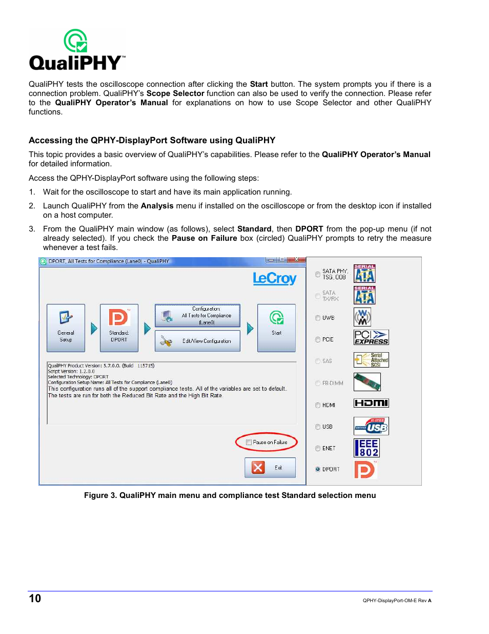 Teledyne LeCroy QPHY-DisplayPort User Manual | Page 10 / 19