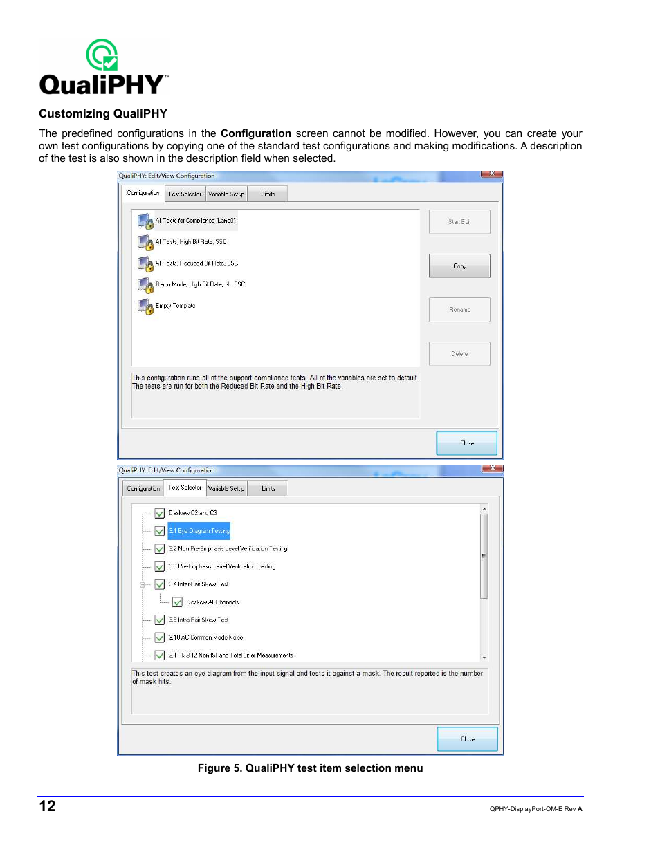 Teledyne LeCroy QPHY-DisplayPort User Manual | Page 12 / 19