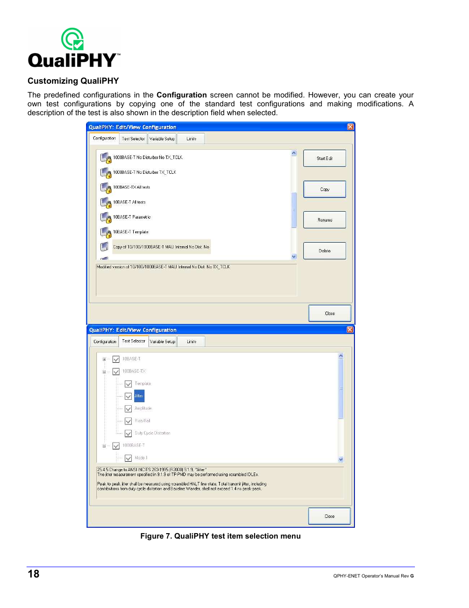 Teledyne LeCroy QPHY-ENET User Manual | Page 18 / 78