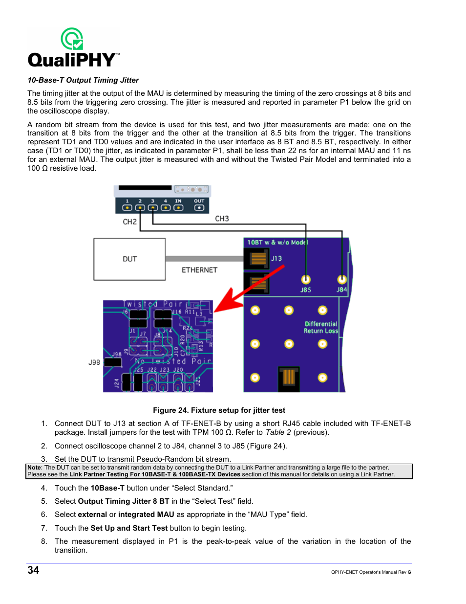 Teledyne LeCroy QPHY-ENET User Manual | Page 34 / 78