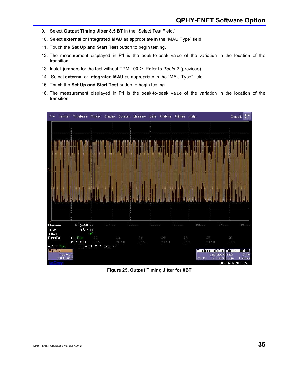 Qphy-enet software option | Teledyne LeCroy QPHY-ENET User Manual | Page 35 / 78