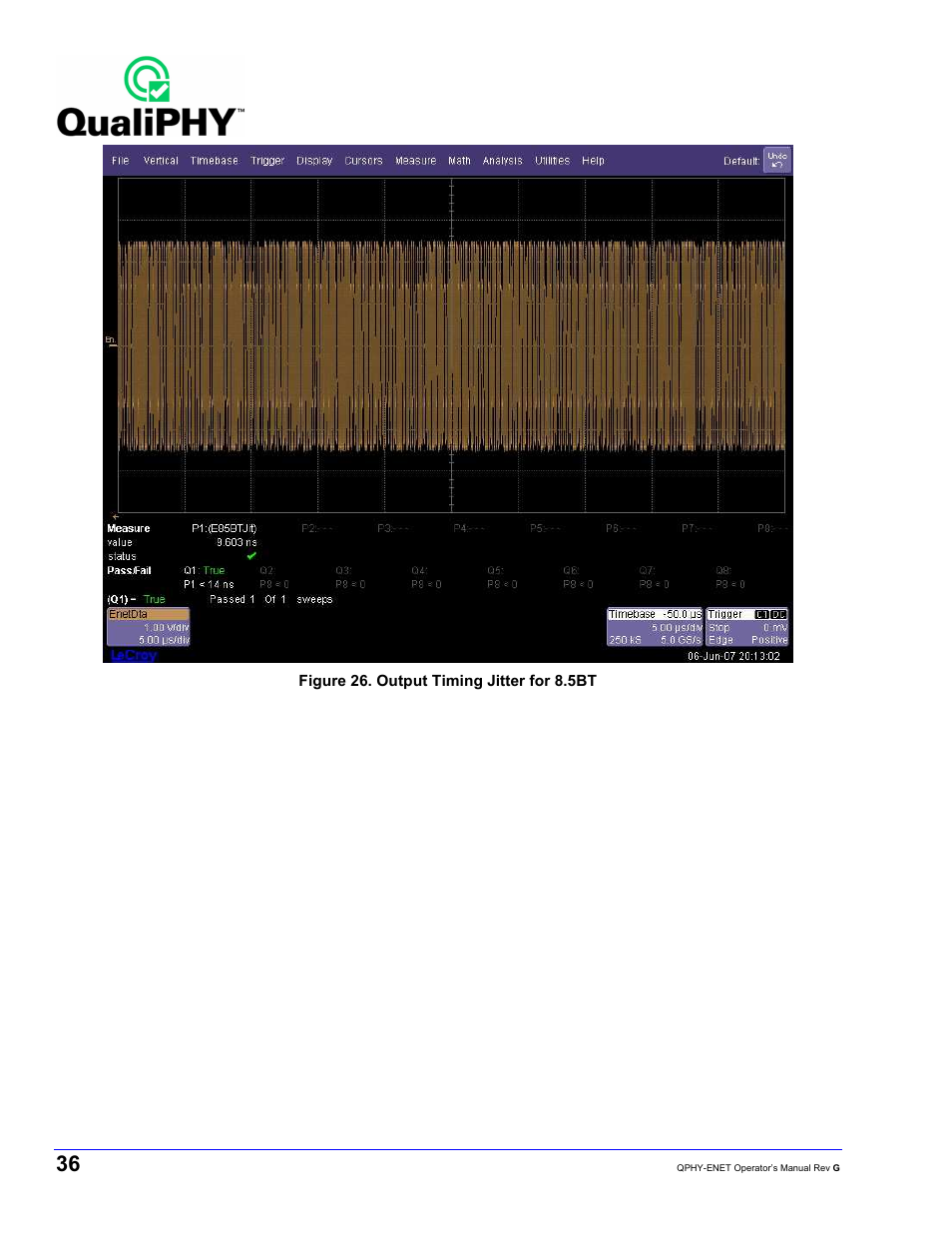 Teledyne LeCroy QPHY-ENET User Manual | Page 36 / 78