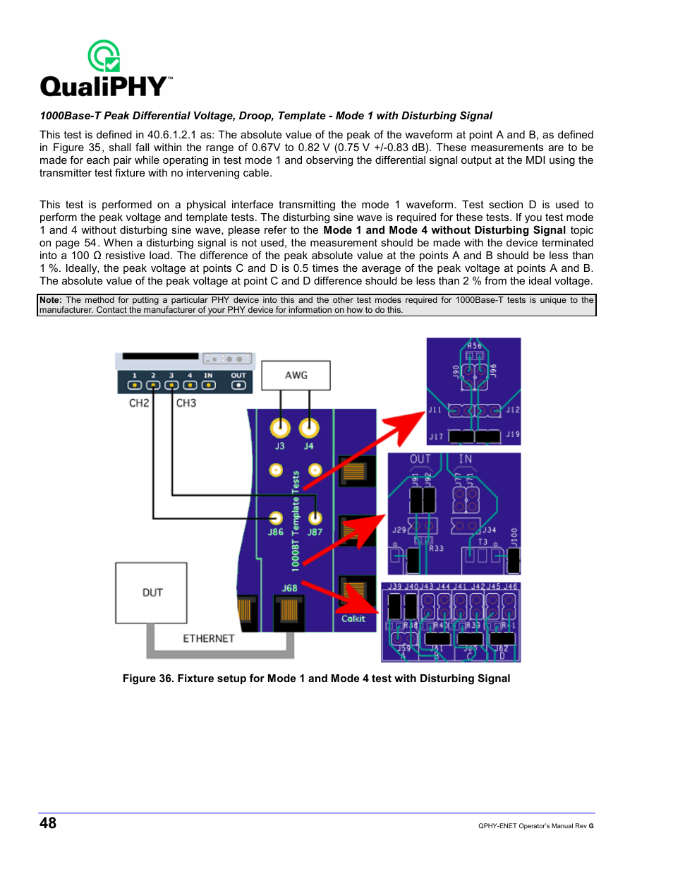 Teledyne LeCroy QPHY-ENET User Manual | Page 48 / 78