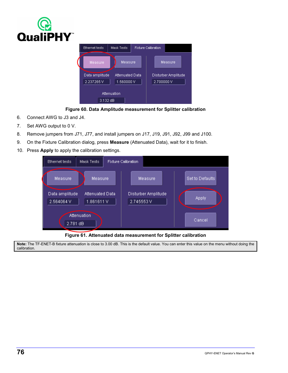 Teledyne LeCroy QPHY-ENET User Manual | Page 76 / 78