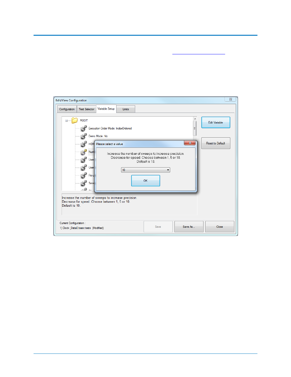 Edit variables | Teledyne LeCroy QPHY-HDMI User Manual | Page 15 / 37