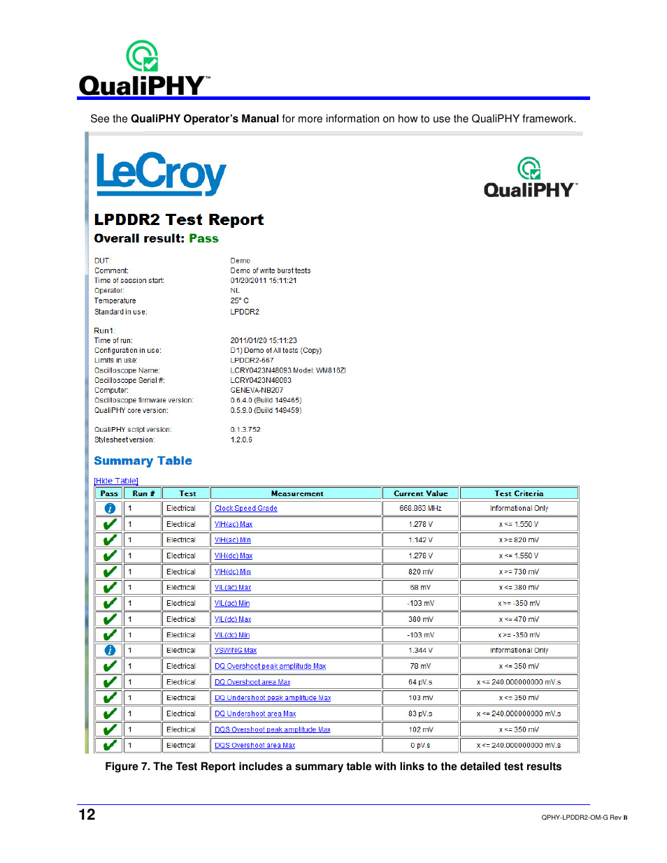 Teledyne LeCroy QPHY-LPDDR2 User Manual | Page 12 / 49