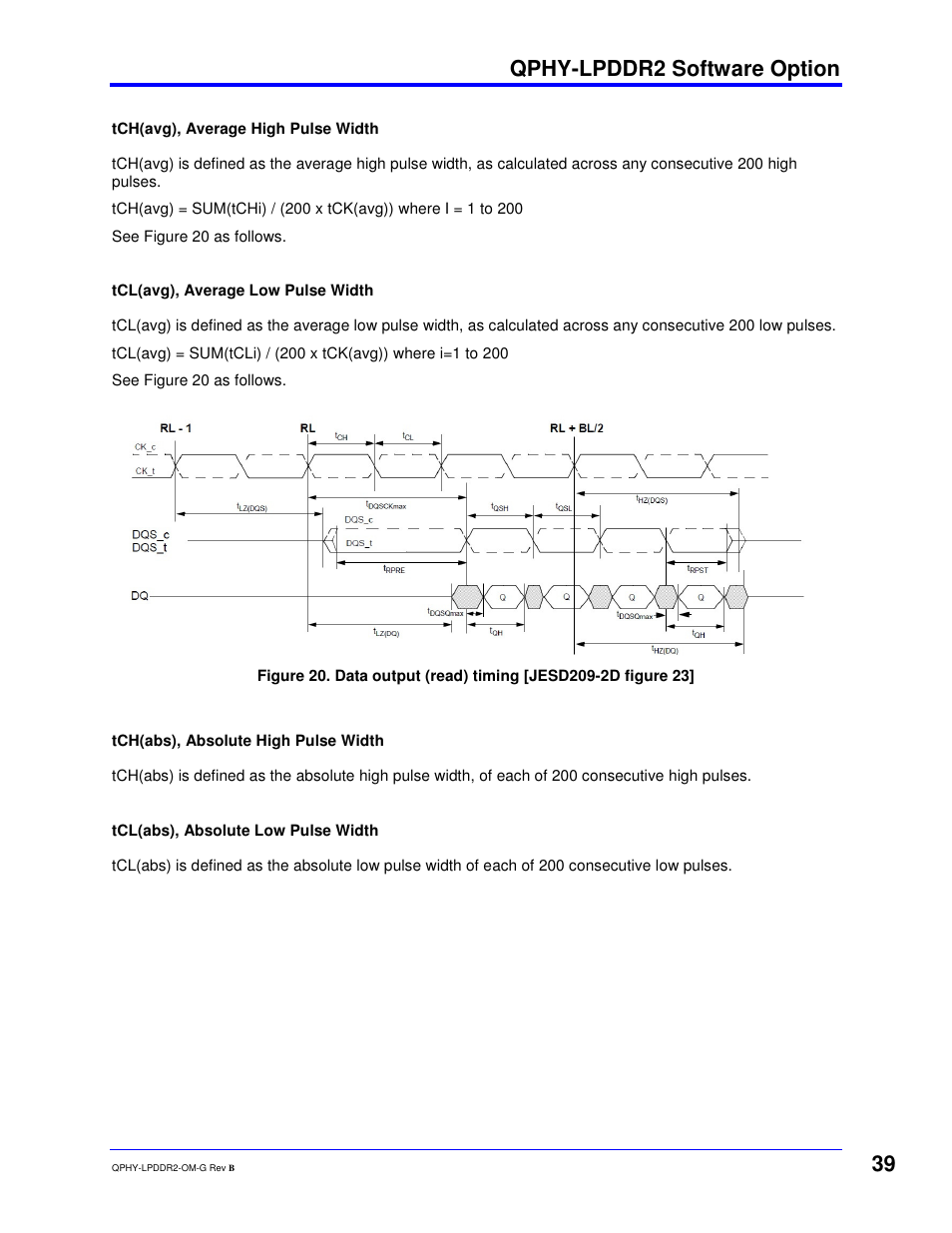 Qphy-lpddr2 software option | Teledyne LeCroy QPHY-LPDDR2 User Manual | Page 39 / 49