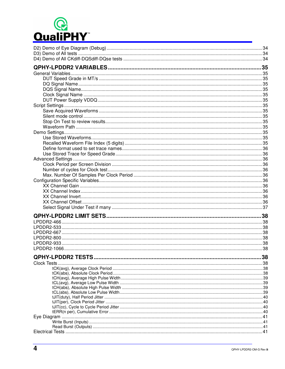 Teledyne LeCroy QPHY-LPDDR2 User Manual | Page 4 / 49