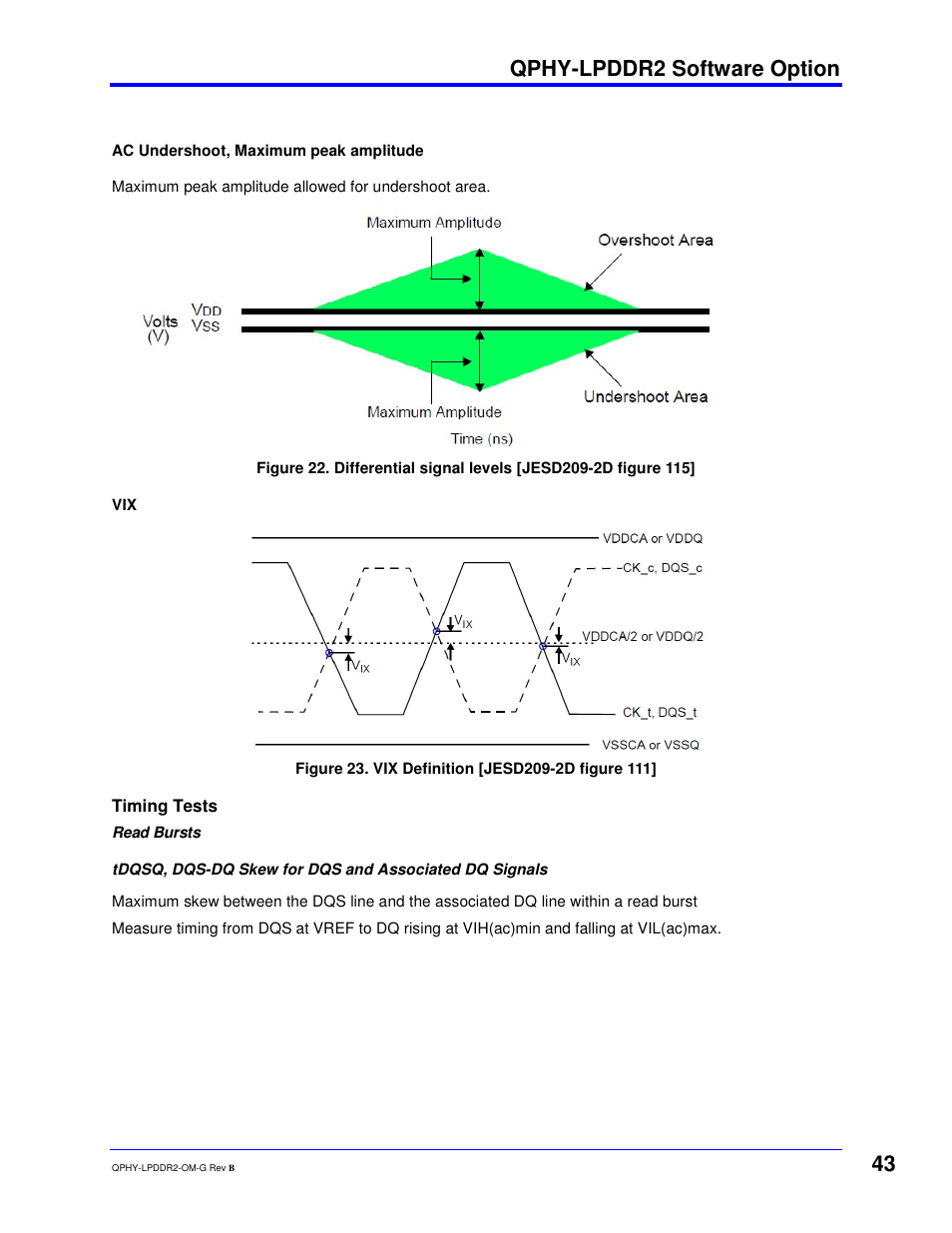 Qphy-lpddr2 software option | Teledyne LeCroy QPHY-LPDDR2 User Manual | Page 43 / 49