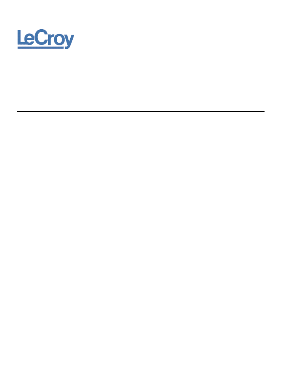 Teledyne LeCroy QPHY-MIPI-DPHY User Manual | Page 2 / 32