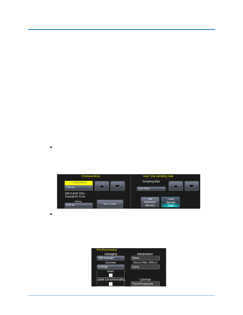 Manual deskewing procedures, Cable deskewing using the fast edge output | Teledyne LeCroy QPHY-PCIE3 User Manual | Page 23 / 28
