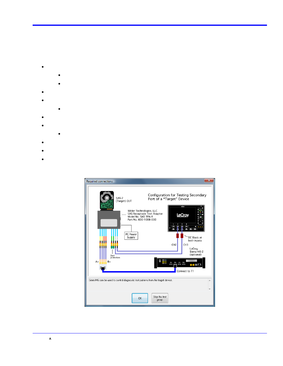 Required equipment, Qphy-sas2 software option | Teledyne LeCroy QPHY-SAS2 User Manual | Page 15 / 45