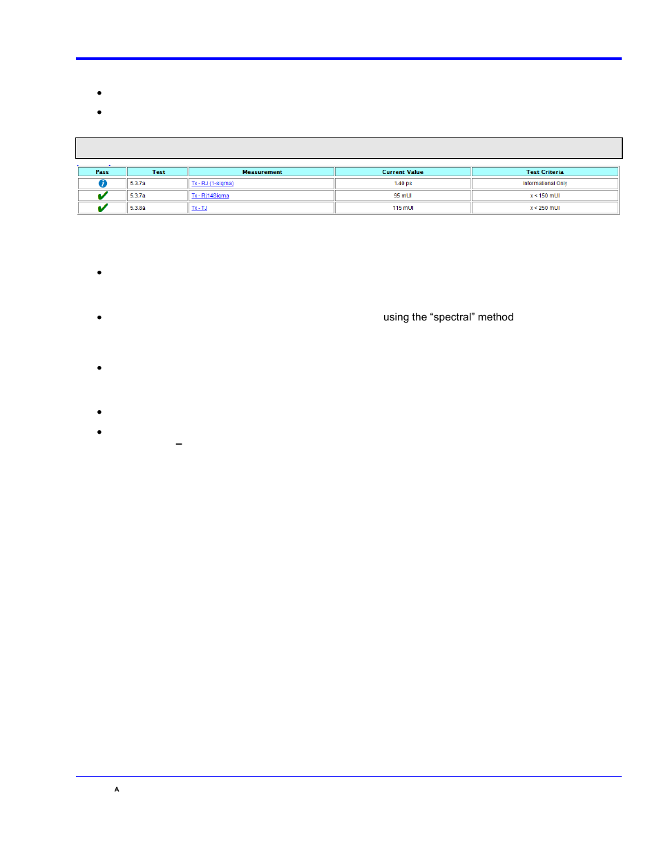 Tx 5.3.9 waveform distortion penalty, Figure 30 - rj and tj results, Qphy-sas2 software option | Teledyne LeCroy QPHY-SAS2 User Manual | Page 35 / 45