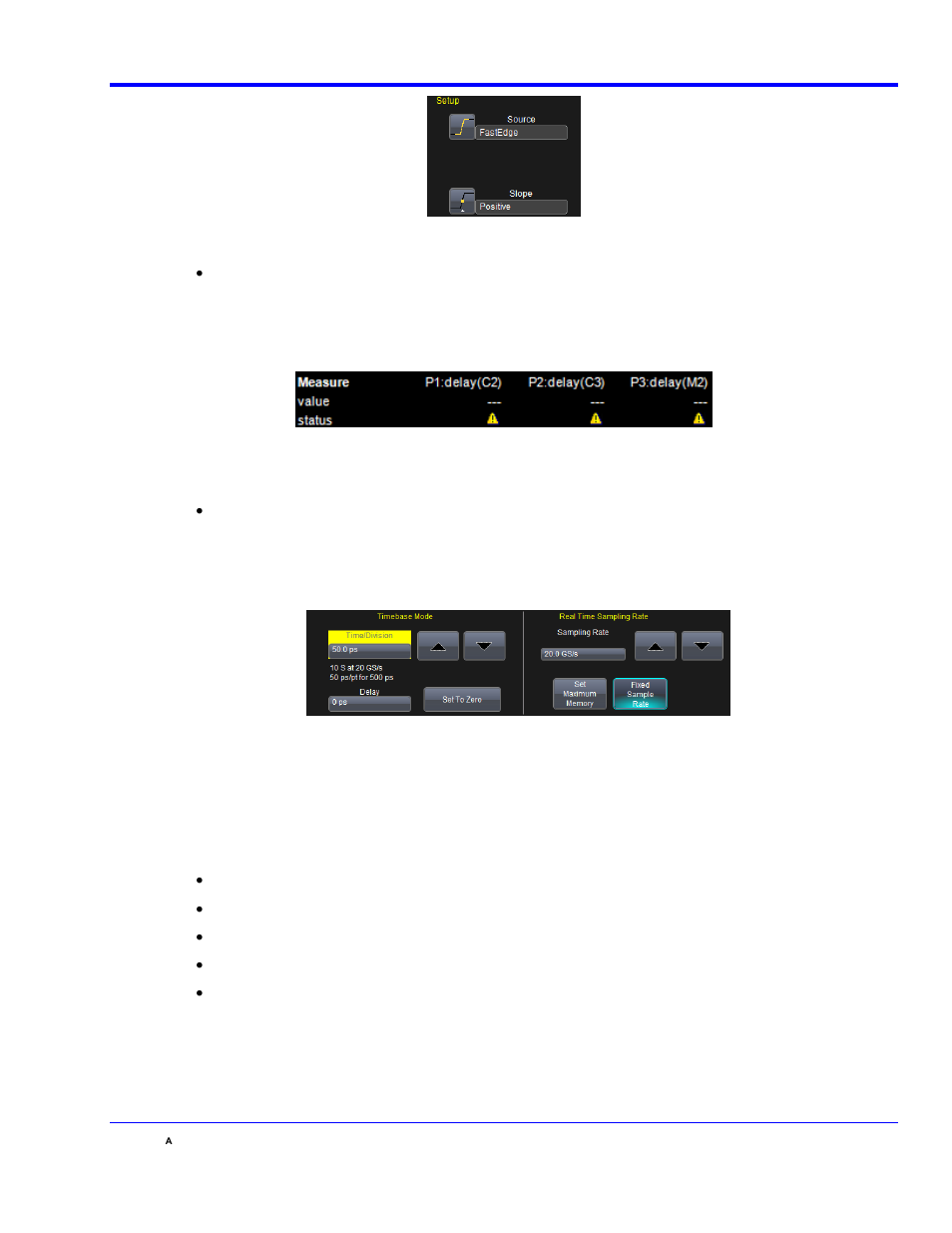 Figure 39 - adjusted timebase settings for deskew, Qphy-sas2 software option | Teledyne LeCroy QPHY-SAS2 User Manual | Page 41 / 45