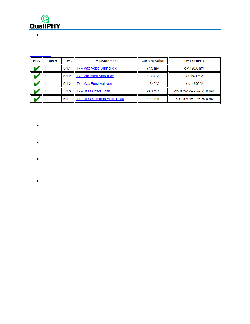 Figure 10 - oob test results | Teledyne LeCroy QPHY-SAS3 User Manual | Page 20 / 50