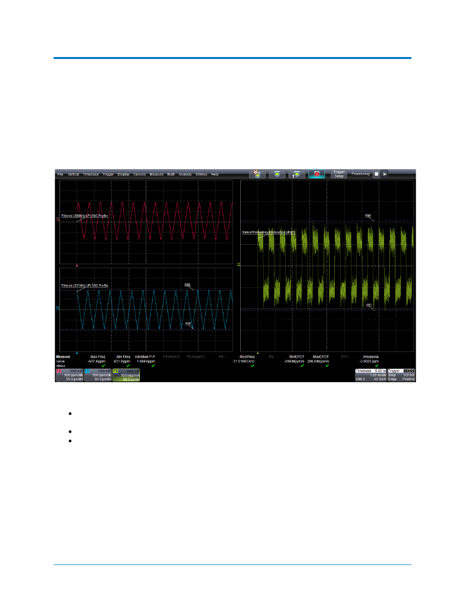 Tx group 2 spread spectrum clocking tests, Qphy-sas3 software option | Teledyne LeCroy QPHY-SAS3 User Manual | Page 21 / 50