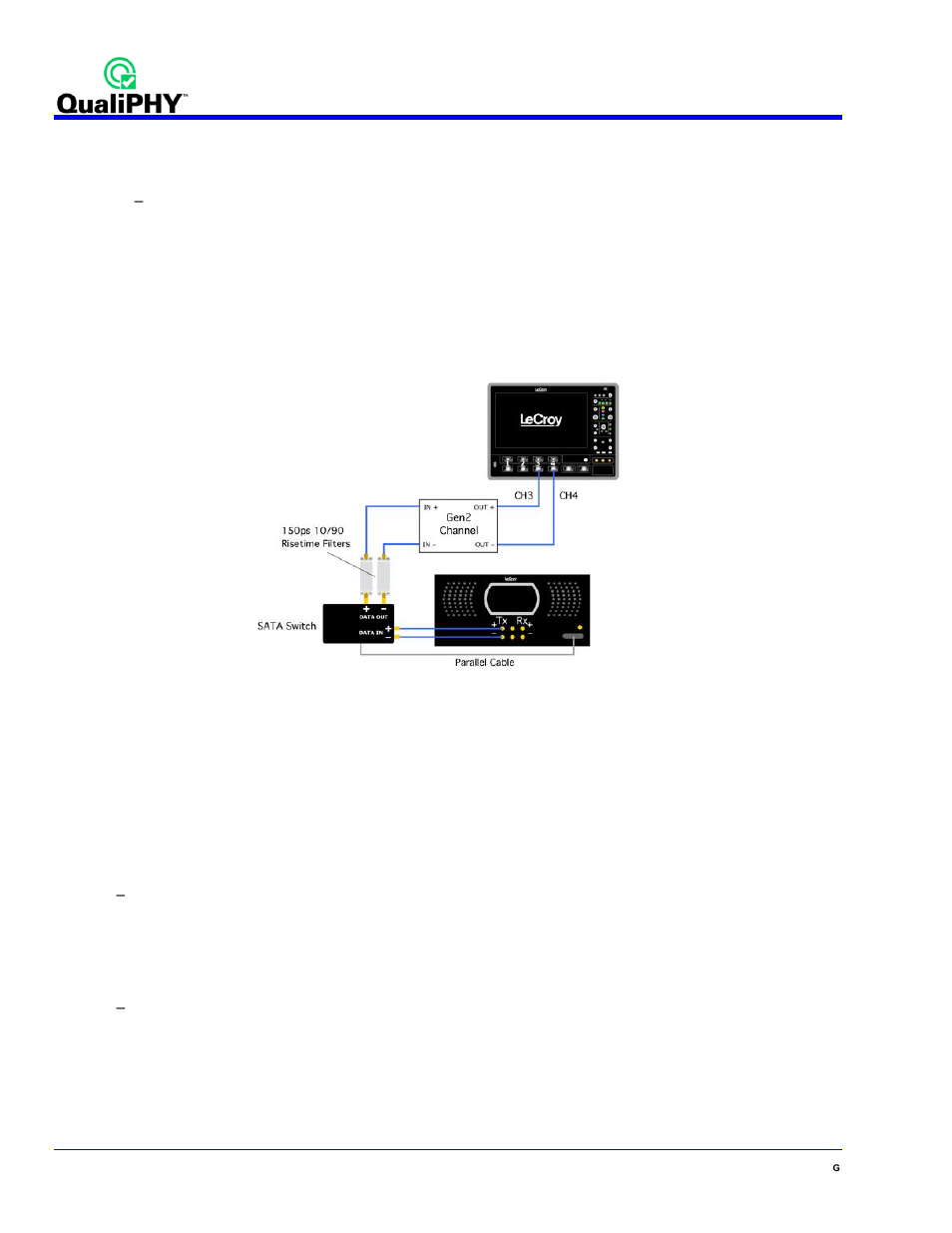 Phy rsg requirements | Teledyne LeCroy QPHY-SATA User Manual | Page 40 / 45