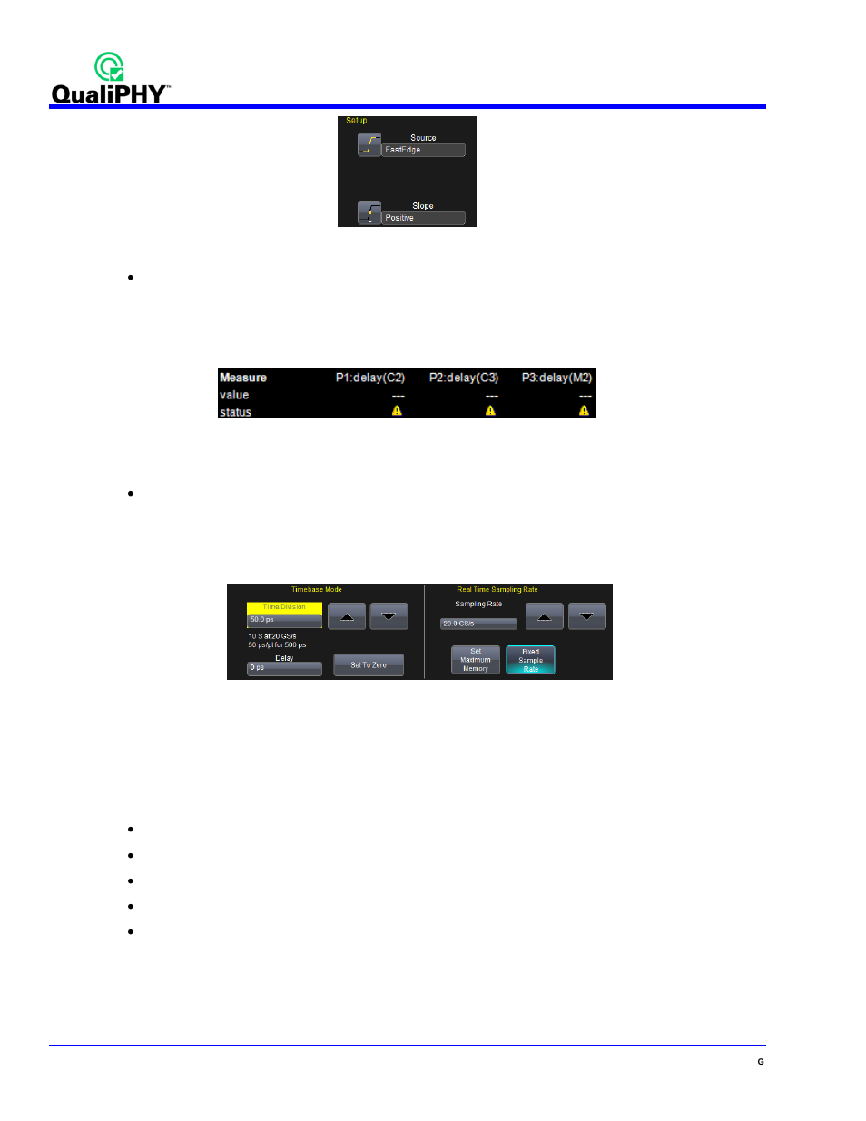 Figure 24. adjusted timebase settings for deskew | Teledyne LeCroy QPHY-SATA User Manual | Page 42 / 45