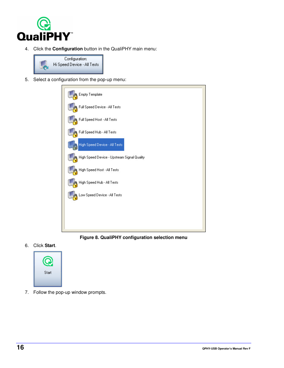 Teledyne LeCroy QPHY-USB User Manual | Page 16 / 66