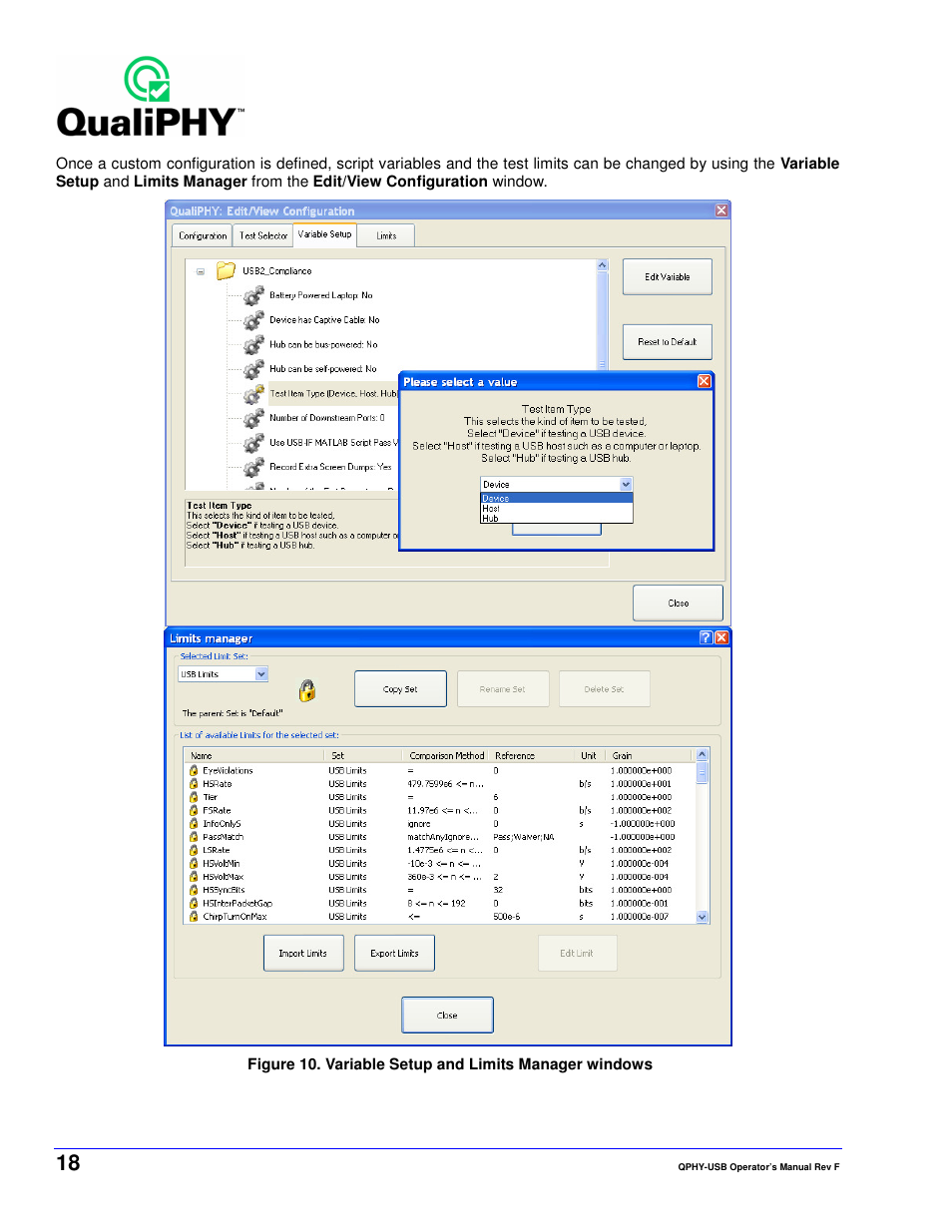 Teledyne LeCroy QPHY-USB User Manual | Page 18 / 66