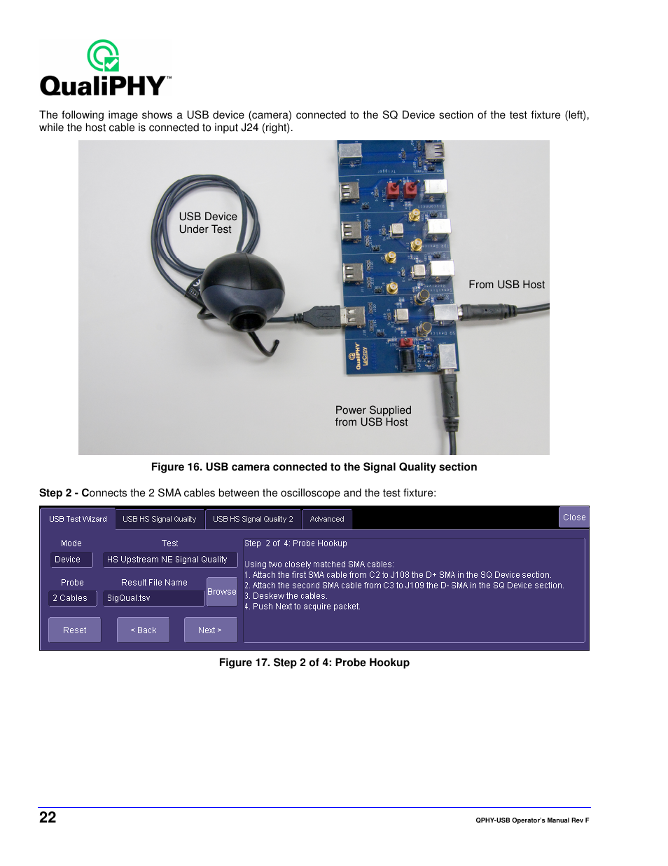 Teledyne LeCroy QPHY-USB User Manual | Page 22 / 66