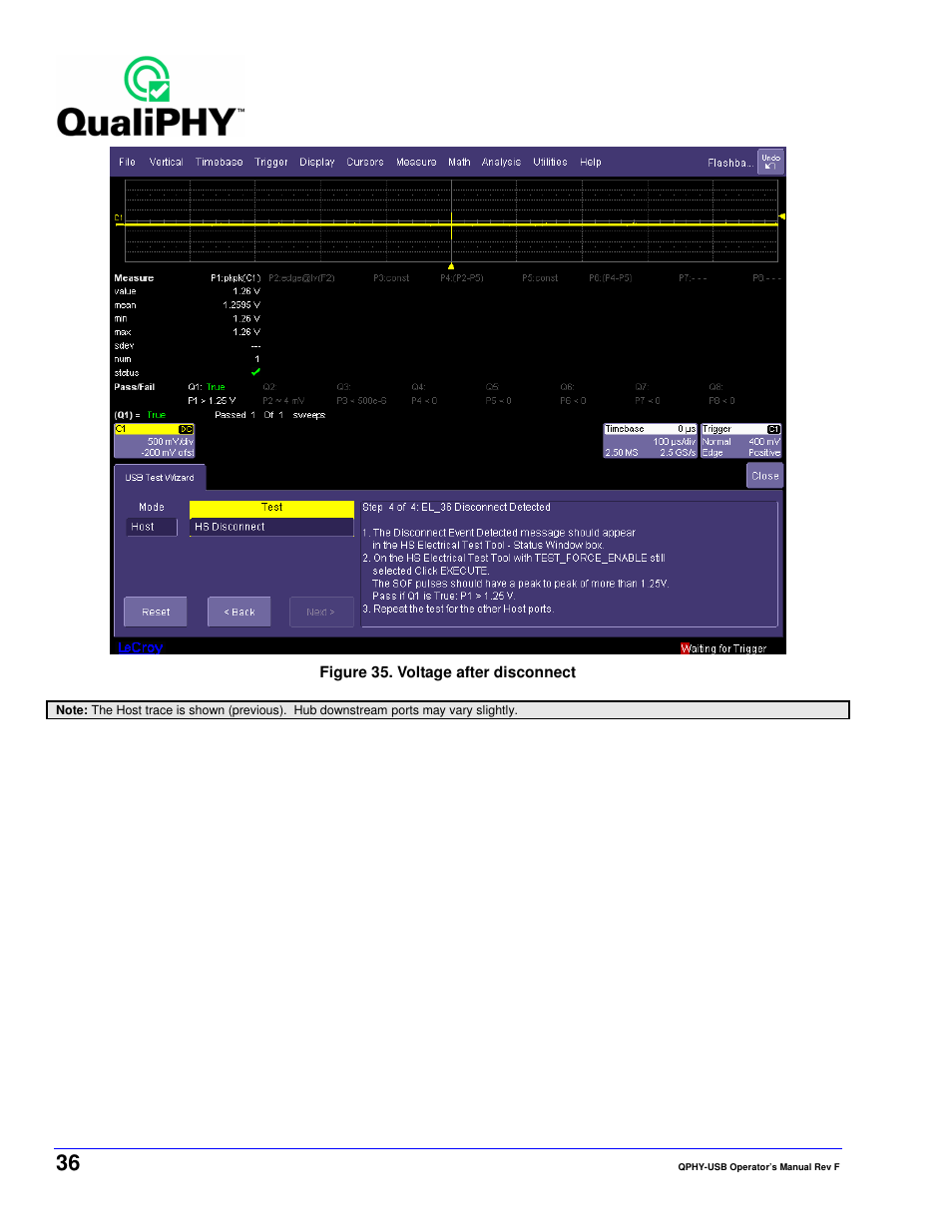 Teledyne LeCroy QPHY-USB User Manual | Page 36 / 66