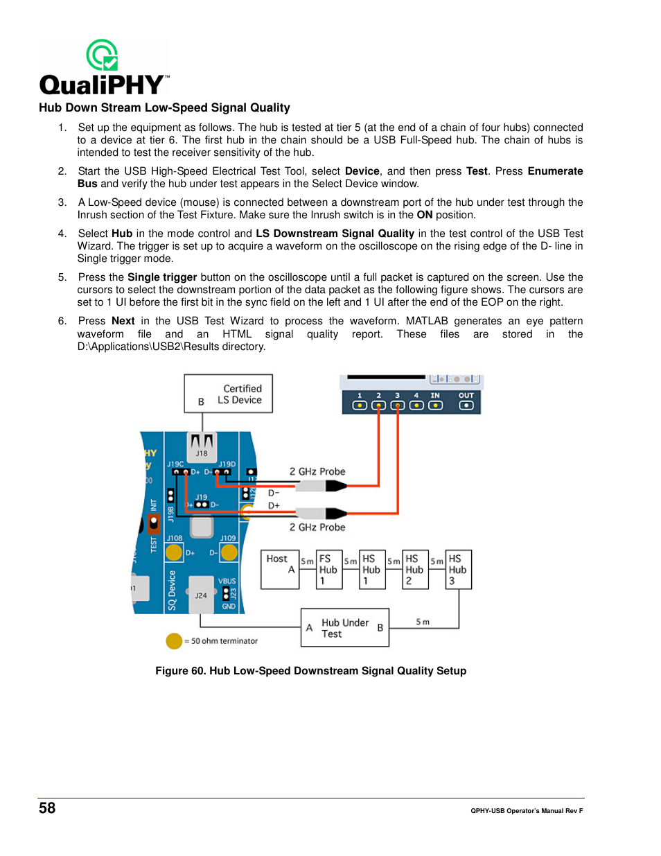 Teledyne LeCroy QPHY-USB User Manual | Page 58 / 66