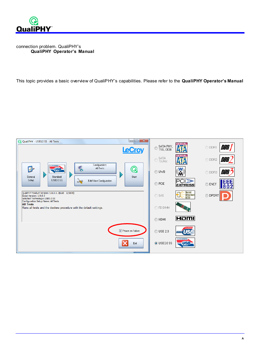 Teledyne LeCroy QPHY-USB3-Tx-Rx User Manual | Page 10 / 47