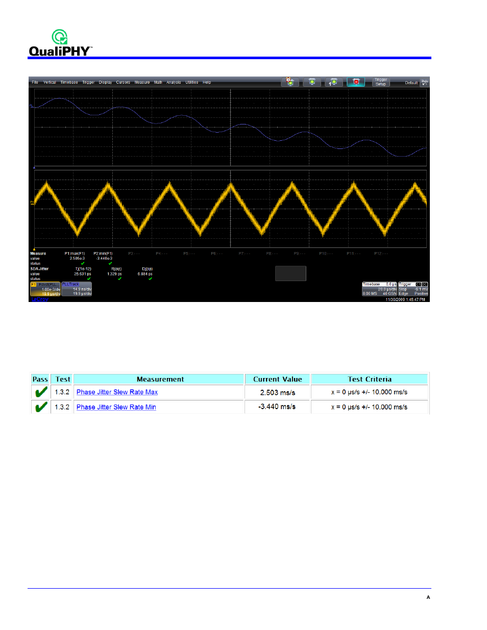 Test 1.3.3 sigtest jitter | Teledyne LeCroy QPHY-USB3-Tx-Rx User Manual | Page 30 / 47