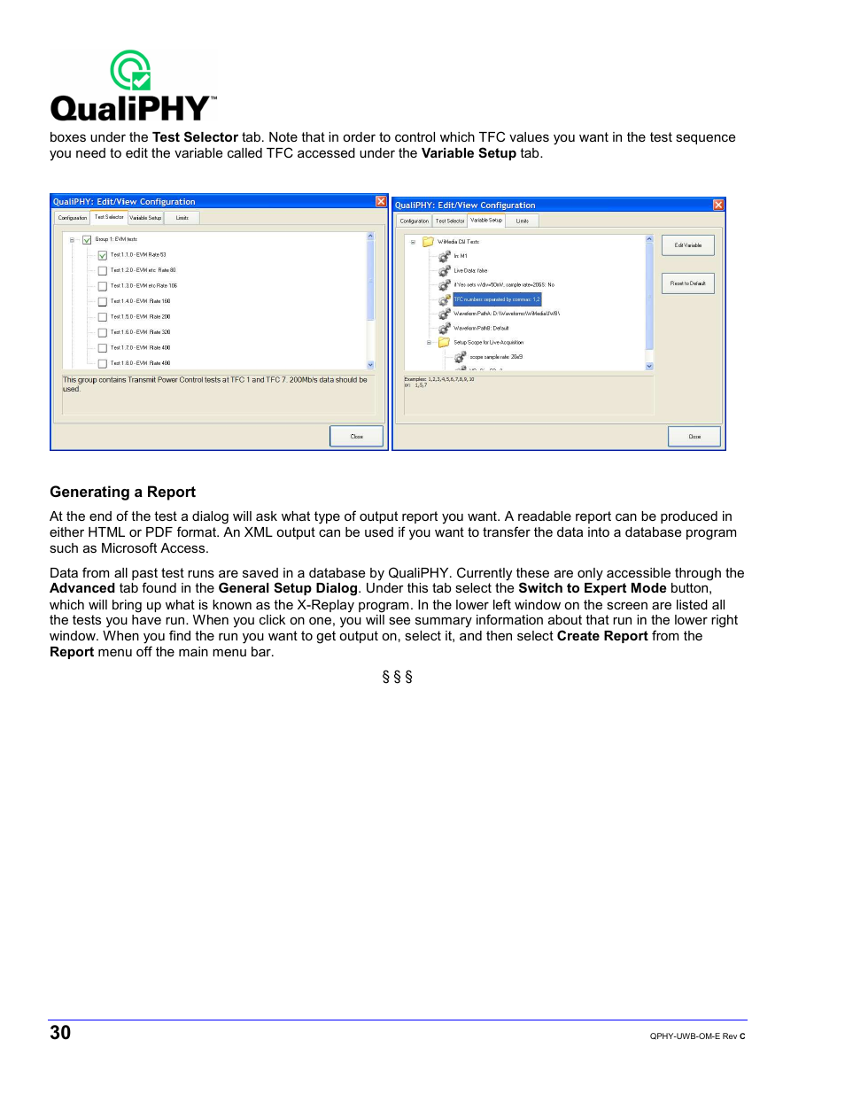 Teledyne LeCroy QPHY-UWB User Manual | Page 30 / 30