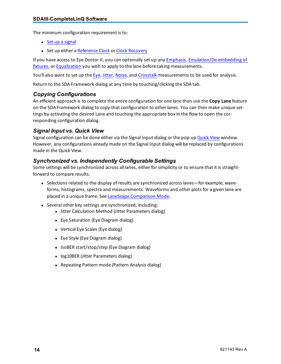 Teledyne LeCroy SDA III-CompleteLinQ User Manual | Page 16 / 59