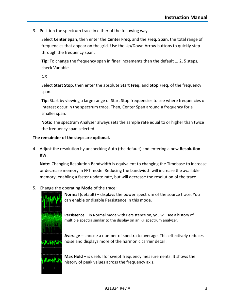 Teledyne LeCroy Spectrum Analyzer User Manual | Page 5 / 14