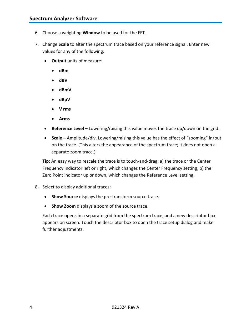 Teledyne LeCroy Spectrum Analyzer User Manual | Page 6 / 14