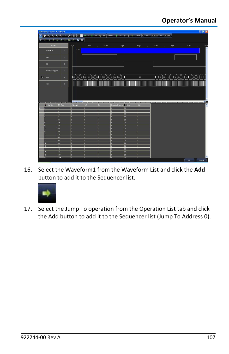 Operator’s manual | Teledyne LeCroy ArbStudio User Manual | Page 115 / 228