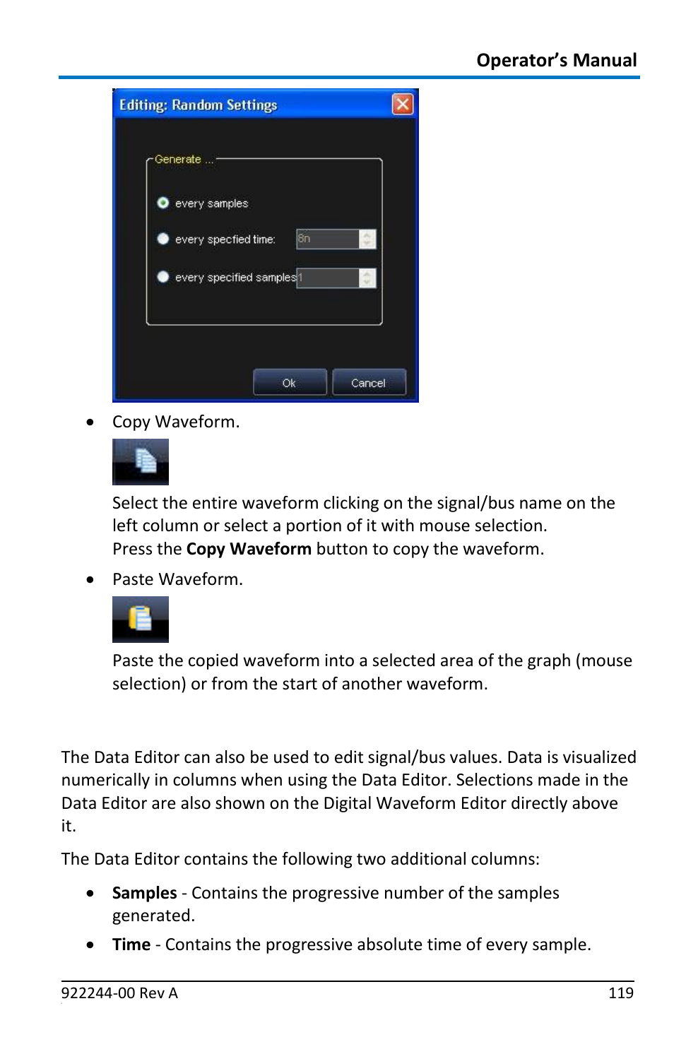 Data editor | Teledyne LeCroy ArbStudio User Manual | Page 127 / 228