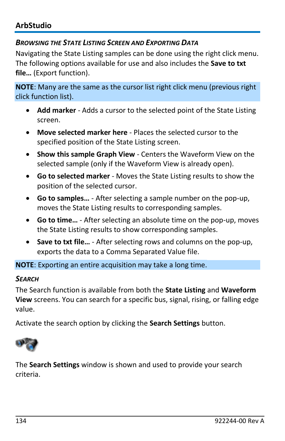 Teledyne LeCroy ArbStudio User Manual | Page 142 / 228