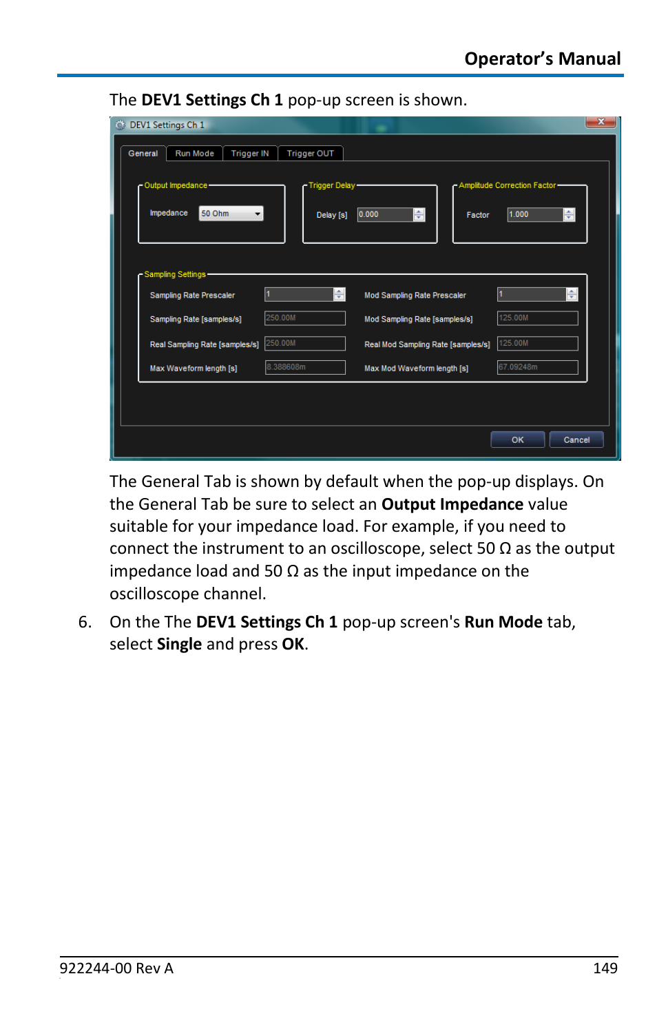 Operator’s manual | Teledyne LeCroy ArbStudio User Manual | Page 157 / 228